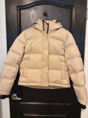 Quince Responsible Down Cropped Puffer Jacket NWOT